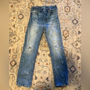 Old Navy Kids Distressed Jeans - Medium Blue